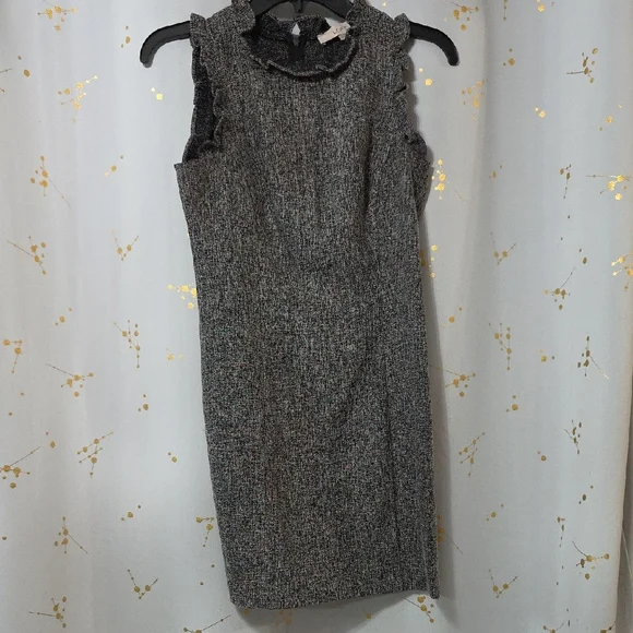 LOFT | Dresses | Loft Gray Sheath Midi Dress For Work | Poshmark